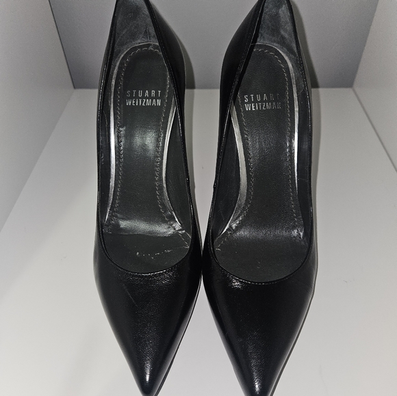 Stuart Weitzman Nouveau black kid leather Size 6 - Picture 14 of 14